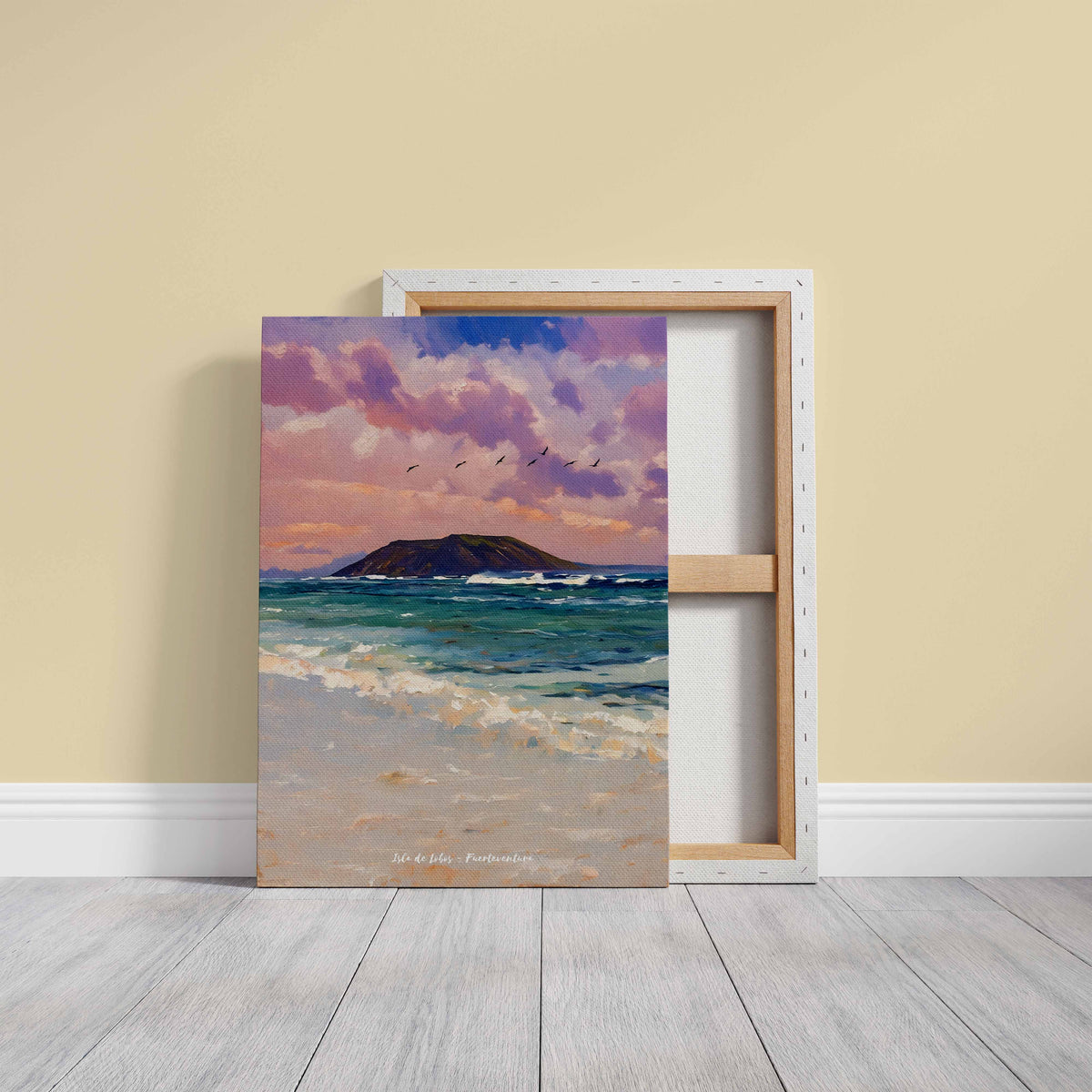 Isla de Lobos al Atardecer